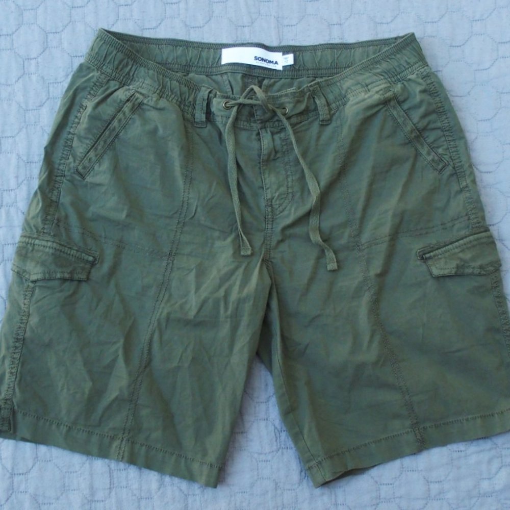 Sonoma drawstring short sz 12